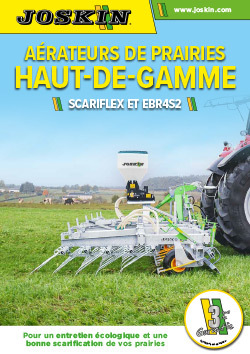 Aérateurs de prairies haut-de-gamme