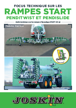 Focus technique sur les rampes START Penditwist et Pendislide 12 m