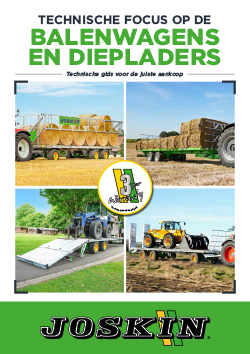 Technische focus op de balenwagens en diepladers