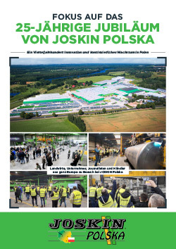 Fokus auf das 25-jährige Jubiläum von Joskin Polska