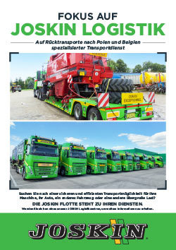 Fokus auf JOSKIN Logistik