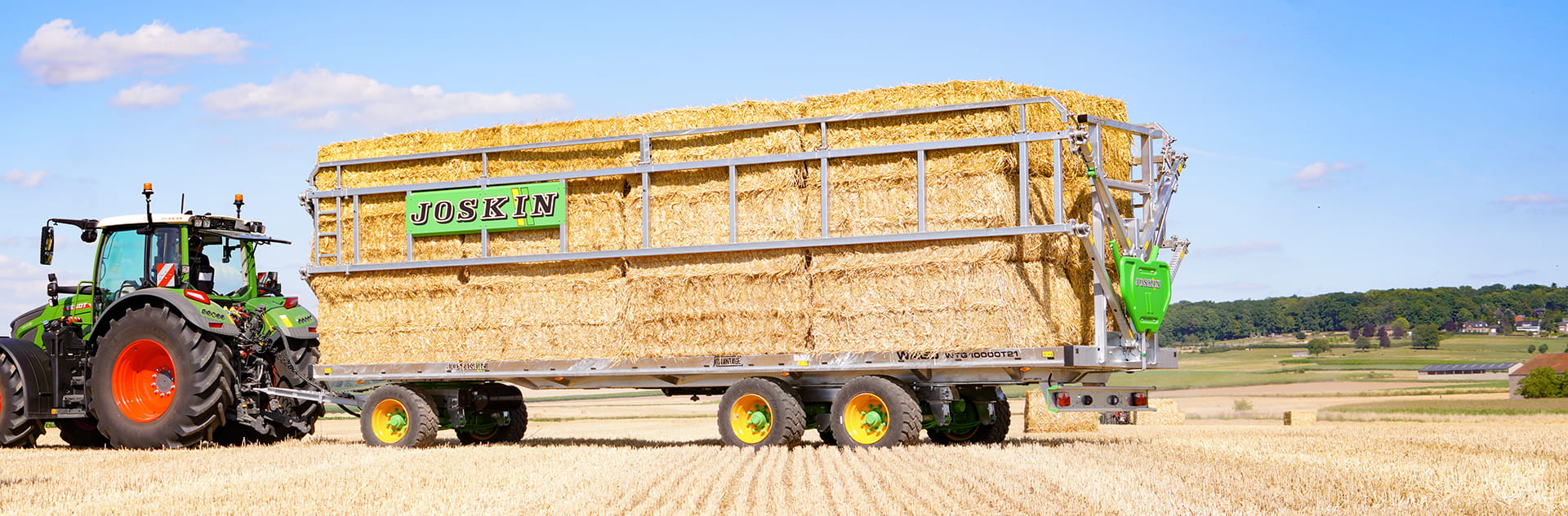 Bale trailers or low loaders