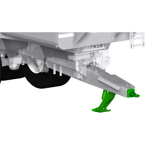 Silo-SPACE2 Enganche y soportes de estacionamiento