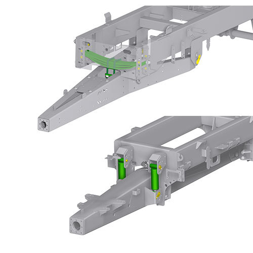Silo-SPACE2 Suspensión de la lanza