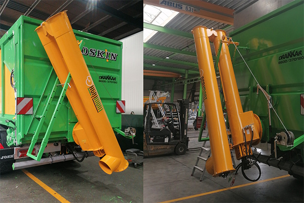 Tornillo para granos lateral SSN