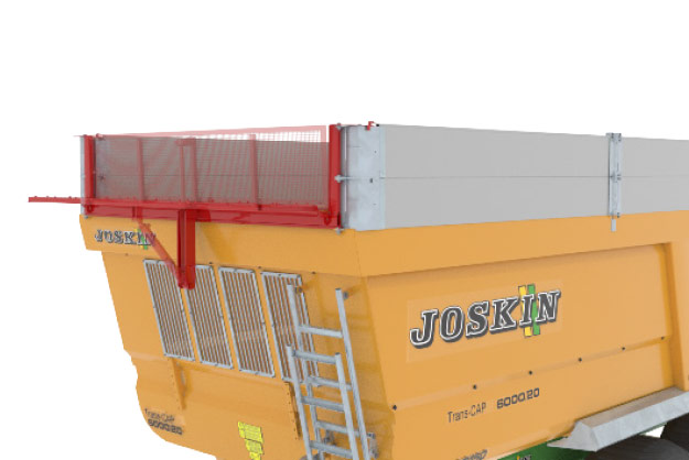 TRANS-CAP - Batiente frontal enrejado mecánico o hidráulico