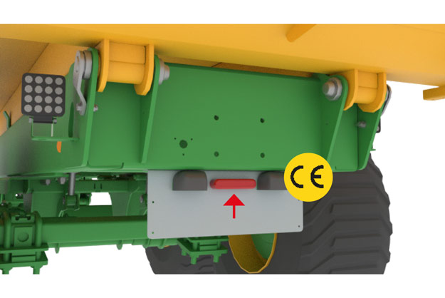 TRANS-SPACE - Barra LED faro giratorio