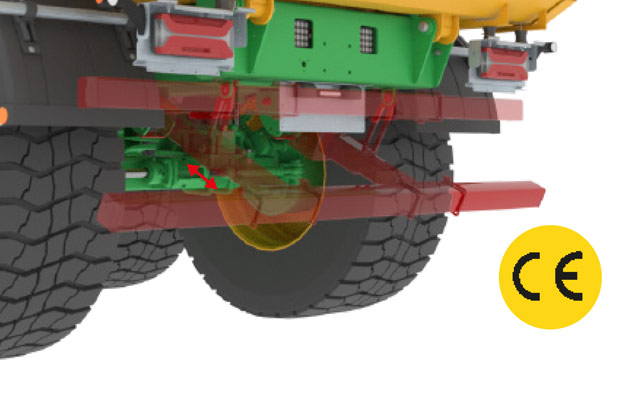 TRANS-SPACE - Parachoques extensible y replegable hidráulicamente y automáticamente