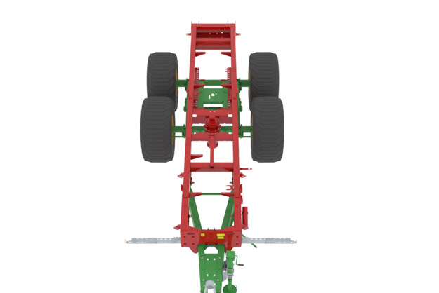 TRANS-PALM - Bastidor (ancho: 900 mm) lo que permite montar ruedas anchas