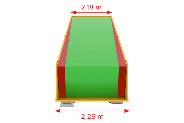 TRANS-PALM - Caja cónica