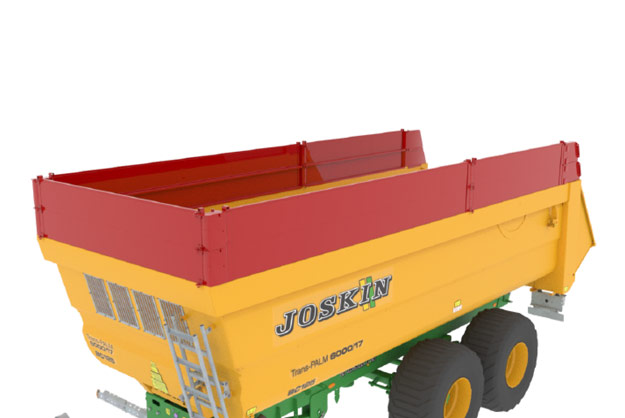 TRANS-PALM - Realces superponibles de 250 mm de aluminio