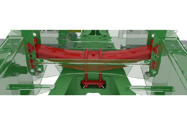 TRANS-PALM - Mechanisch geveerde dissel