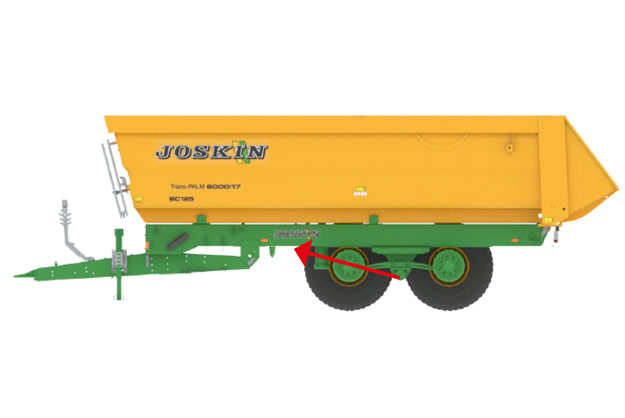 TRANS-PALM - Roll-Over bogie onderstel