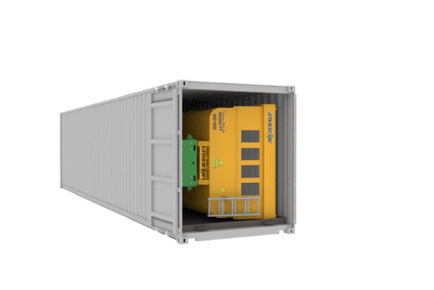 TRANS-PALM - Se puede cargar en contenedores para el transporte marítimo