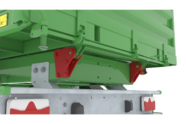 TRANS-EX - Bisagras de vuelco atornilladas