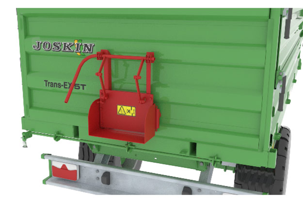 TRANS-EX - Escotilla para granos (260 x 200 mm) con pico vertedor