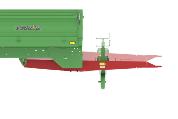 TRANS-EX - Lanza por ballesta con 2 posibilidades de ajuste en altura