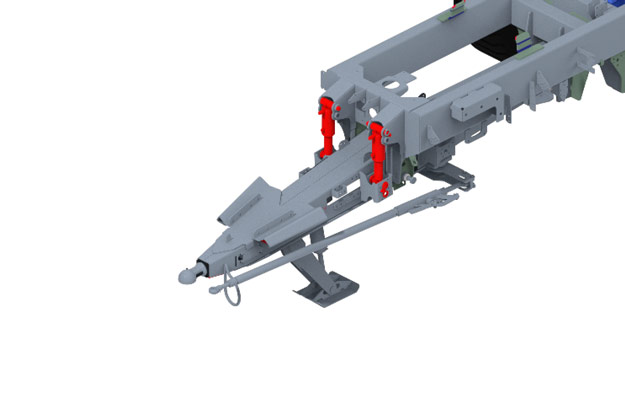 DELTA-CAP - Suspensión oleo-neumática de la lanza