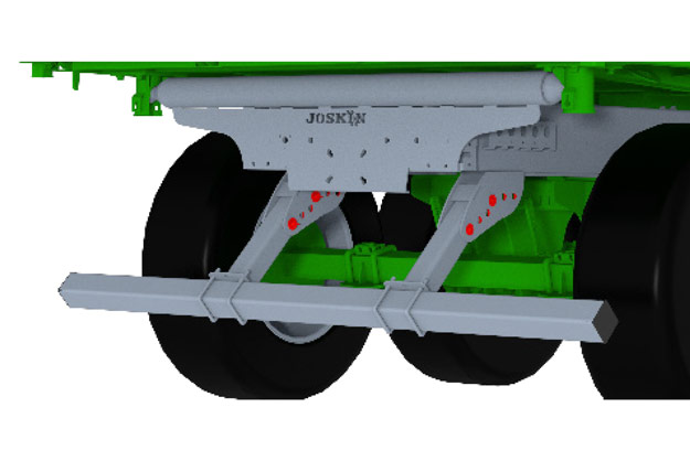 DELTA-CAP - Ajuste de altura del parachoques trasero multiposición