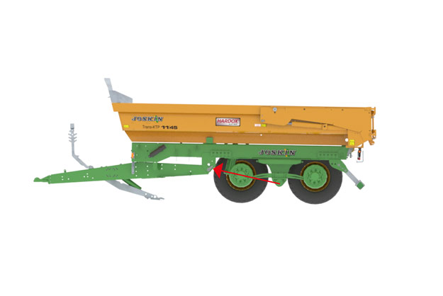 TRANS-KTP 9/11/15/17 - Roll-Over bogie onderstel