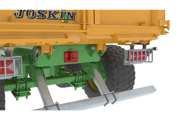TRANS-KTP 9/11/15/17 - Horquilla trasera sin toma eléctrica