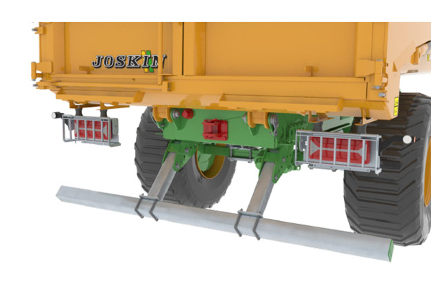 TRANS-KTP 9/11/15/17 - Horquilla trasera con toma eléctrica