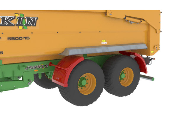 TRANS-KTP 9/11/15/17 - Thermoplastische spatborden