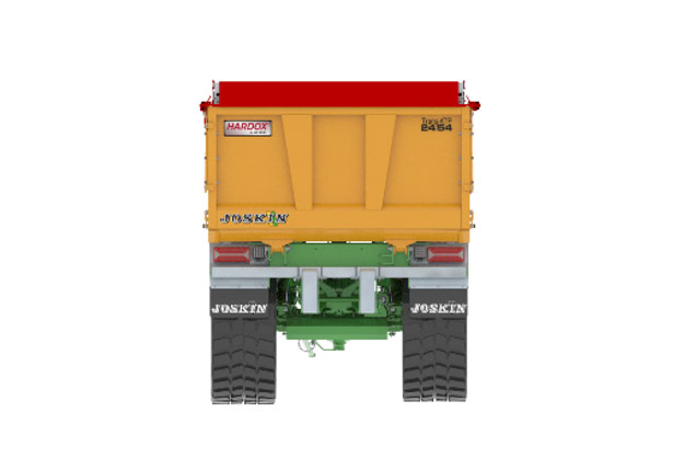 TRANS-KTP 9/11/15/17 - Net-dekzeil (type Flip-Tarp) met hydraulische opening