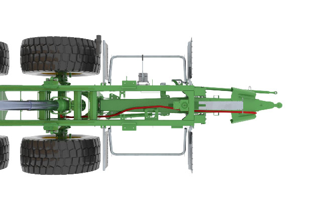 TRANS-KTP 22/24/31/27/34 - Опрокидывание с приводом от трактора (модели tandem)