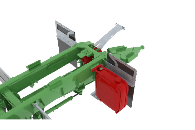 TRANS-KTP 22/24/31/27/34 - Опрокидывание с помощью промышленного насоса с электрическим управлением