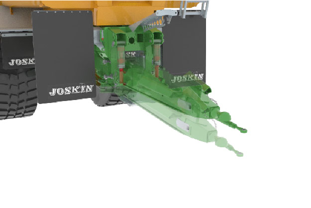 TRANS-KTP 22/24/31/27/34 - Puesta a nivel automática de la suspensión oleoneumática de la lanza