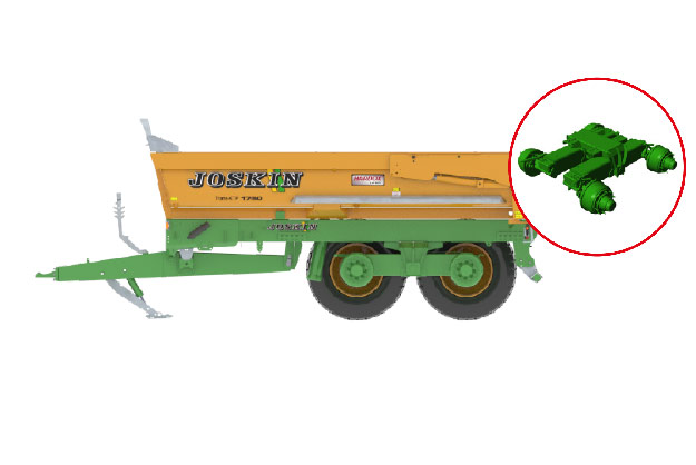 TRANS-KTP 22/24/31/27/34 - Tren de rodaje tipo balancín