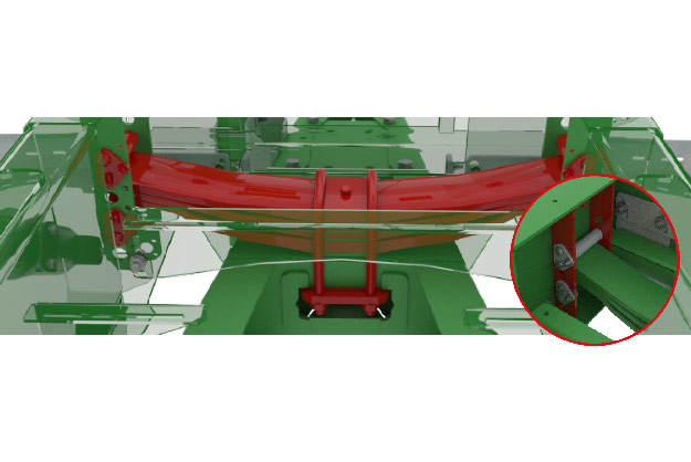 TRANS-KTP 22/24/31/27/34 - Lanza con suspensión mecánica