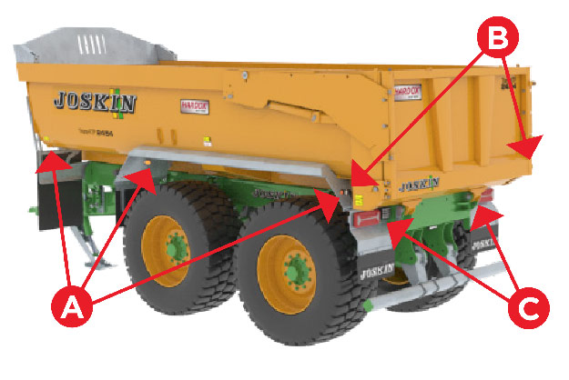 TRANS-KTP 22/24/31/27/34 - Luces
