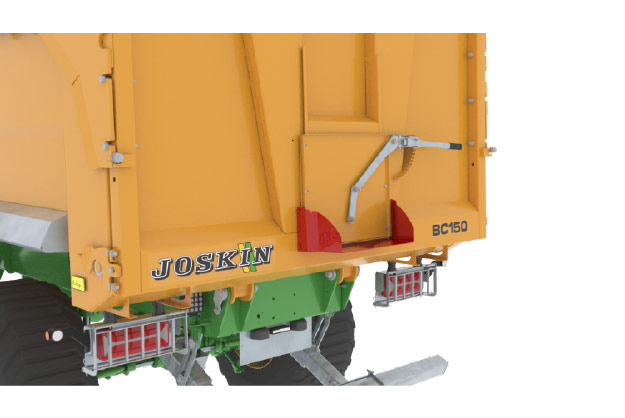 TRANS-KTP 22/24/31/27/34 - Выгрузной жёлоб для семенной дверцы