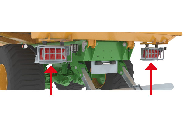 TRANS-KTP 22/24/31/27/34 - Luces de señalización completas LED tipo camión