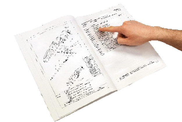 CARGO-LIFT - Portadocumentos y catálogo de recambios personalizado para cada máquina