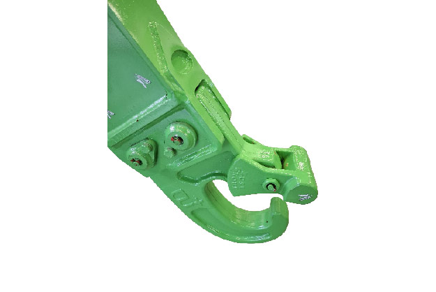 CARGO-LIFT - 3 opties voor de vastgeboute, verwisselbare haak (hoogte: 1,43, 1,45 of 1,57 m)