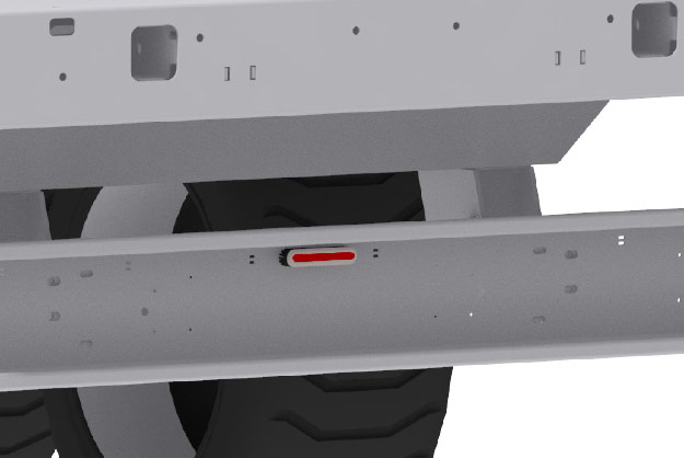 CARGO-LIFT - Barra LED faro giratorio trasero