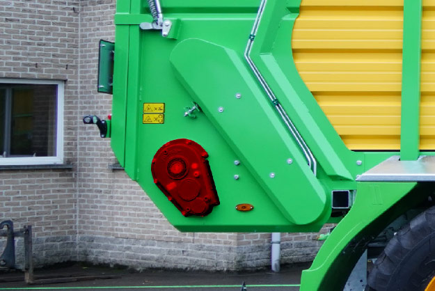 SILO-SPACE2 - 2 robustas cajas reductoras para la cinta