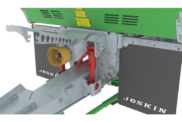 SILO-SPACE2 - Vereenvoudigde hydraulische disselvering (dubbelasser)