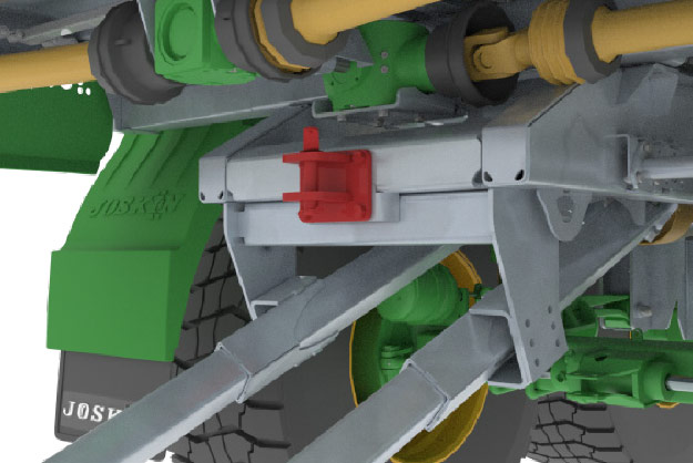 SILO-SPACE2 - Voorafuitrusting voor koppelpunt achteraan