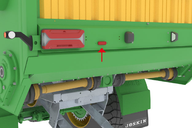 SILO-SPACE2 - Barra LED faro giratorio trasero