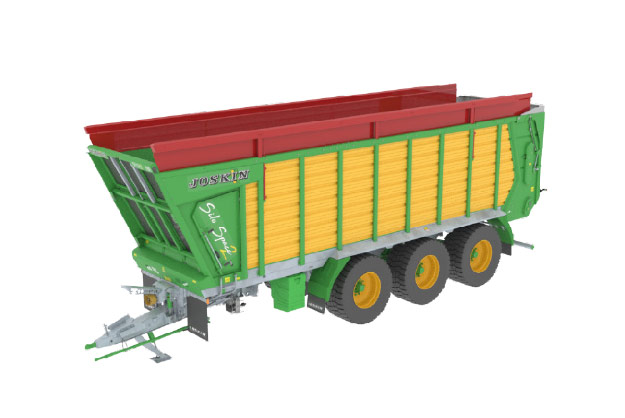 SILO-SPACE2 - Hydraulisch zij-opzetschot (300 mm)