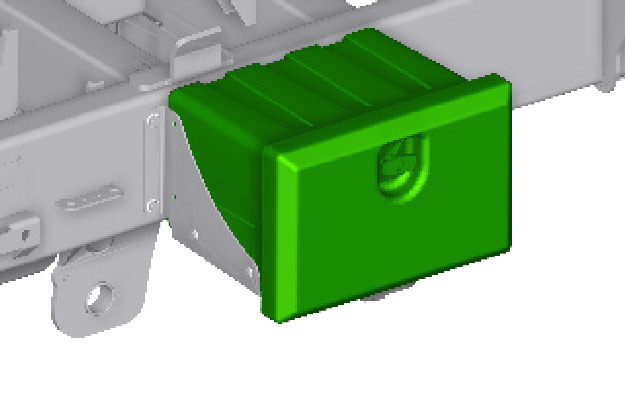 CARGO-LIFT - Caja de polietileno de 600 x 480 x 400 mm