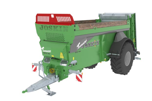 TORNADO - Alerón frontal calado de acero galvanizado