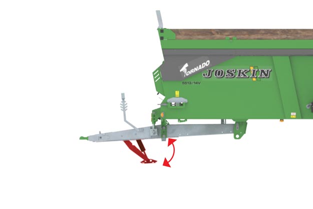TORNADO - Centrale hydraulische sleepvoet