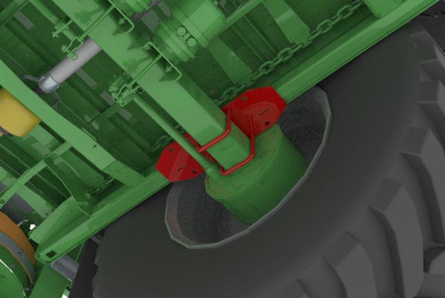 TORNADO - Instelbare, vastgeboute as