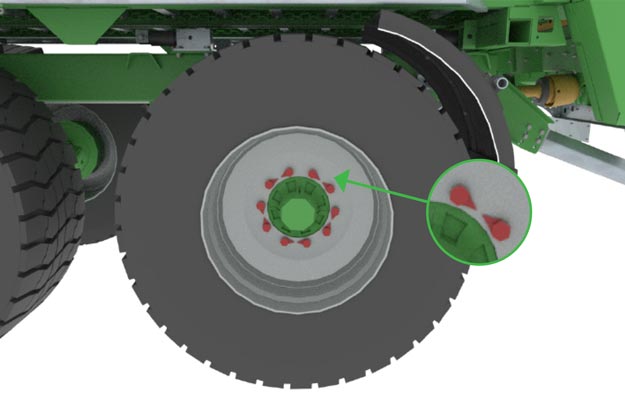 TORNADO - Doppen op de wielbouten