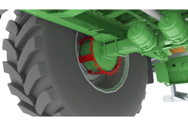 TORNADO - Askroon met snelheidssensor